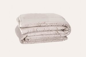 Vilnos užpildo antklodė Silver Grey