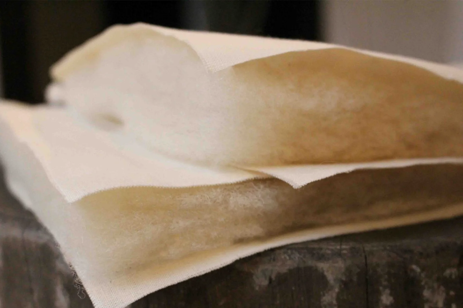 Vilnos užpildo antklodė su drobe - Image 5